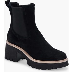 Dolce Vita onyx suede boots